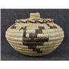 Image 1 : PAPAGO BASKETRY LIDDED BASKET