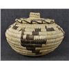 Image 3 : PAPAGO BASKETRY LIDDED BASKET