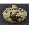 Image 4 : PAPAGO BASKETRY LIDDED BASKET