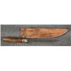 Image 1 : KNIFE AND SHEATH (CLYDE. O)