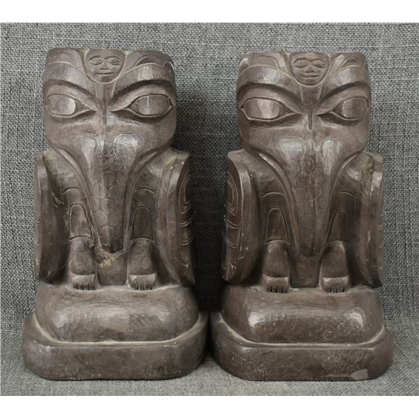 EAGLE BOOKENDS (AMOS WALLACE