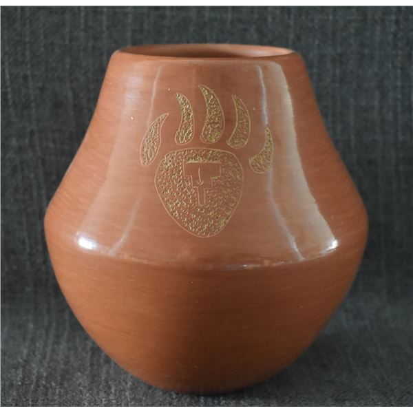 SANTA CLARA POTTERY VASE (PHYLLIS TAFOYA)