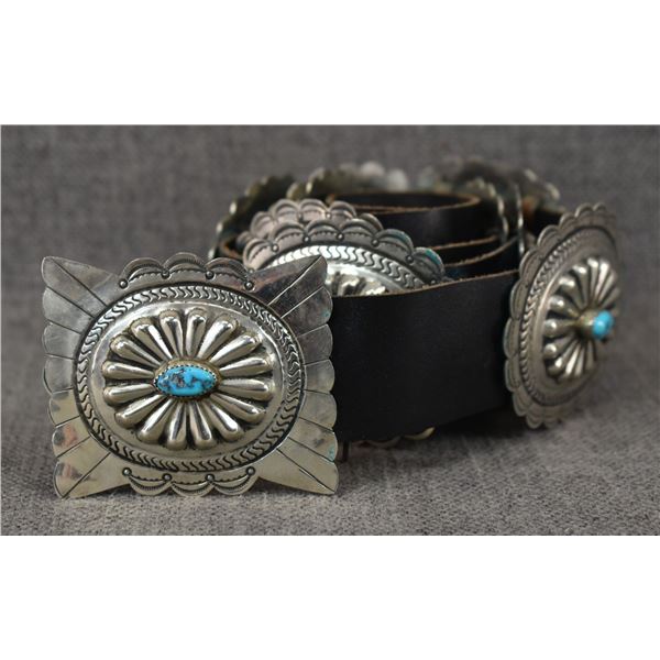 NAVAJO CONCHO BELT