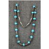 Image 1 : SILVER AND TURQUOISE NECKLACE