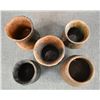 Image 5 : FIVE NAVAJO POTTERY VASES