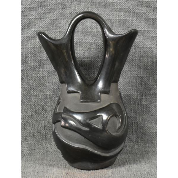 SANTA CLARA POTTERY VASE (M TAFOYA)
