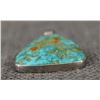 Image 3 : SILVER AND TURQUOISE PENDANT