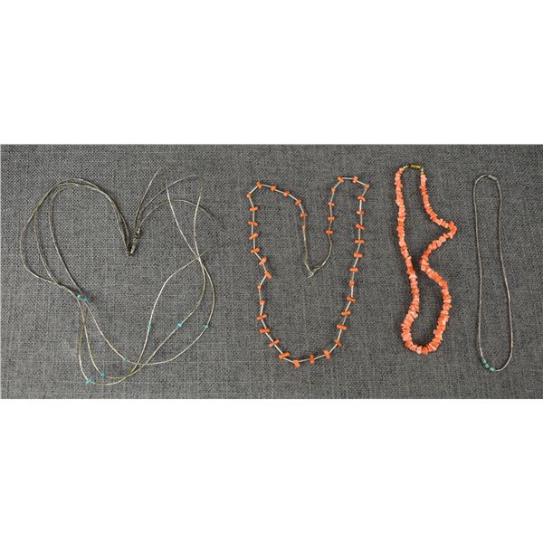 FOUR NECKLACES