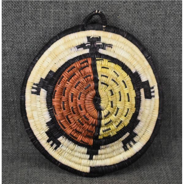 HOPI BASKETRY PLAQUE