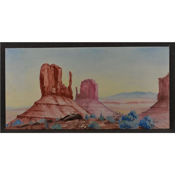 NAVAJO PAINTING (BILLY WHITEHORNE)