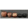 Image 1 : FIVE SANTA CLARA POTTERY JARS (SIGNED)