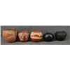 Image 2 : FIVE SANTA CLARA POTTERY JARS (SIGNED)