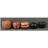 Image 3 : FIVE SANTA CLARA POTTERY JARS (SIGNED)