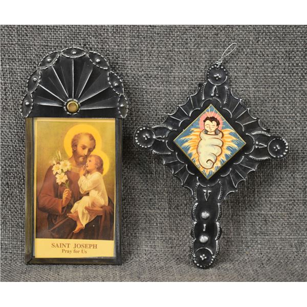 TWO NEW MEXICAN TIN ITEMS (NICHOLAS MADRID)