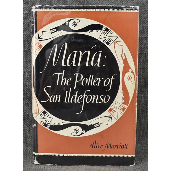 BOOK MARIA: THE POTTER OF SAN ILDEFONSO (MARIA POVEKA)