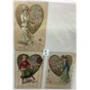 Image 11 : Valentine's Day Holiday Greeting Winsch Postcard Album 48 Cards
