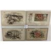 Image 12 : Valentine's Day Holiday Greeting Winsch Postcard Album 48 Cards
