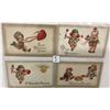 Image 16 : Valentine's Day Holiday Greeting Winsch Postcard Album 48 Cards