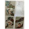 Image 8 : Valentine's Day Holiday Greeting Winsch Postcard Album 48 Cards