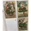 Image 8 : Winsch St. Patrick's Day Holiday Greeting Postcard Album 30 Cards