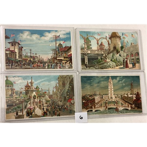 Novelty - Hold to Light Coney Island, New York Postcards 4