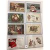 Image 1 : Santa Claus Holiday Christmas Greeting Postcards 23