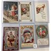 Image 3 : Santa Claus Christmas Holiday Greeting Postcards 24