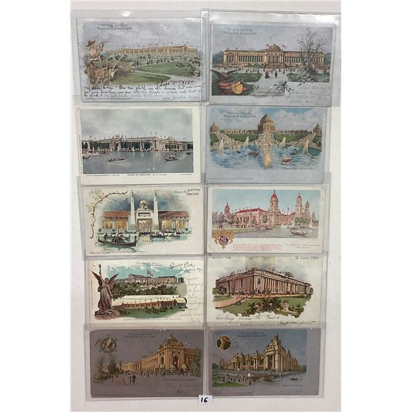 1904 St. Louis World's Fair Postcards 39