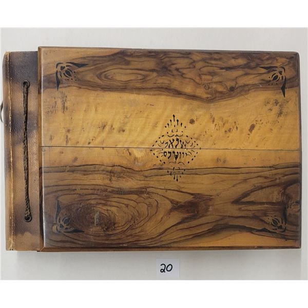 Vintage Snapshot Wooden Album of Africa, Middle East, Jerusalem Approx. 275 Photos