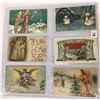 Image 2 : Christmas Holiday Angels Greeting Postcard Album Approx. 140