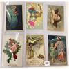 Image 3 : Christmas Holiday Angels Greeting Postcard Album Approx. 140