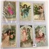 Image 5 : Christmas Holiday Angels Greeting Postcard Album Approx. 140