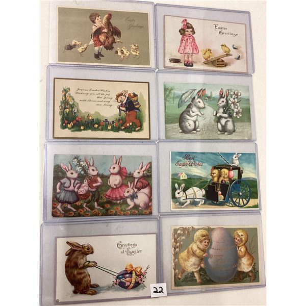 Easter Holiday Greeting Postcards 40+