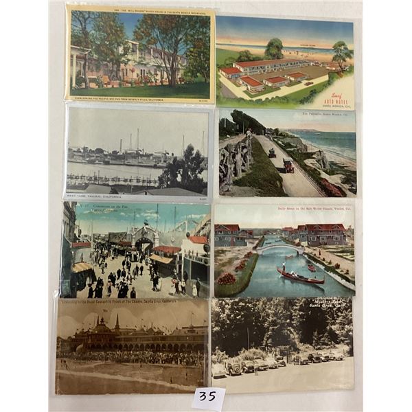 Sorted California Postcards 85+