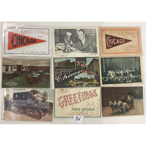 Chicago, Illinois Postcards Approx. 120