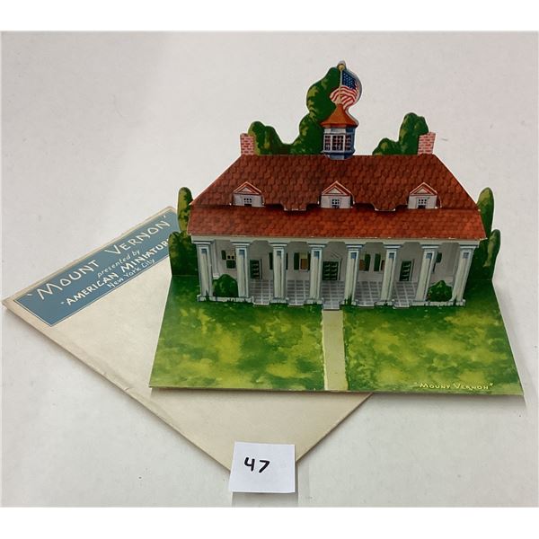 Novelty - Washington DC "American Miniatures" with Envelopes 6