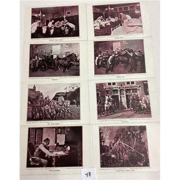 Washington DC 1906 Fire Postcards 8