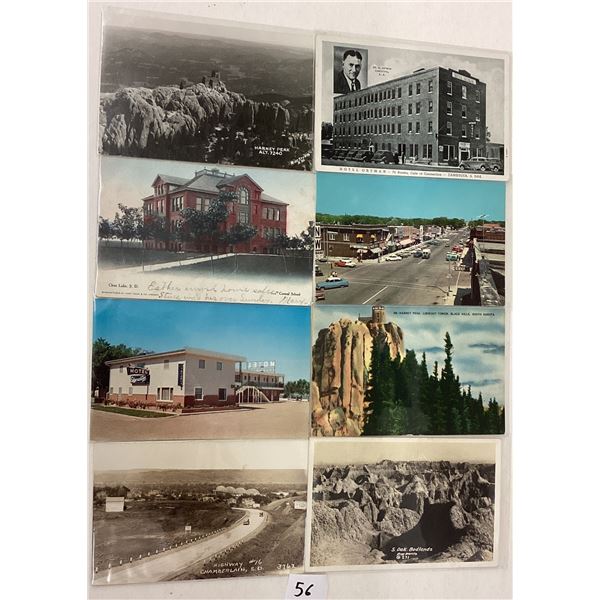 South Dakota Postcards 40+