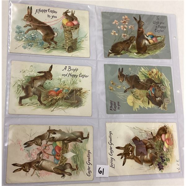Easter Tuck Holiday Greeting Album 125+ Postcards