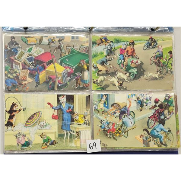 Animals - Mainzer Cat Postcard Album 65+