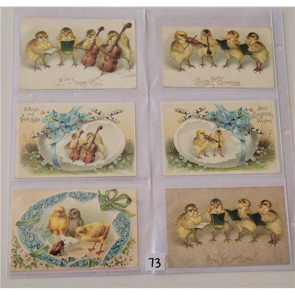 Easter Chickens by International Art Co. Album 115+ Postcards
