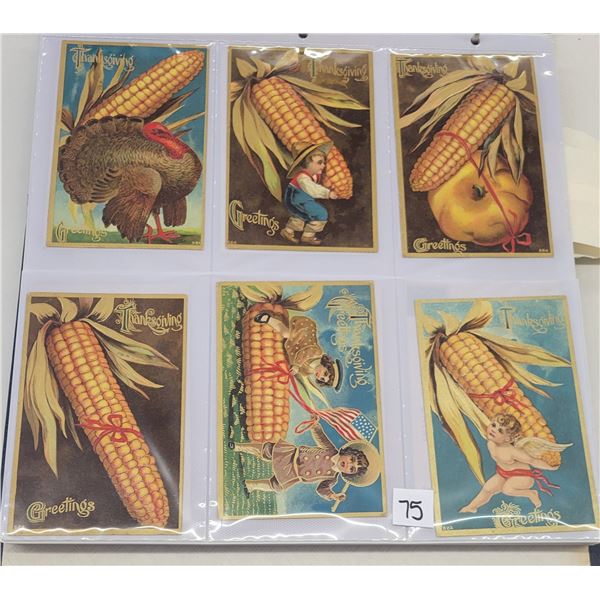 Thanksgiving Holiday Greeting Album 125+ Postcards