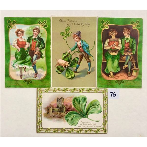 St. Patrick's Day Holiday Greeting Postcards 28