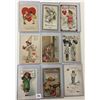 Image 2 : Valentine's Day Holiday Greeting Postcards 24
