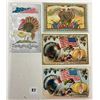 Image 4 : Patriotic Thanksgiving Holiday Greeting Postcards 30