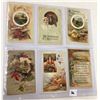 Image 2 : Winsch Thanksgiving Holiday Greeting Album 40+ Postcards