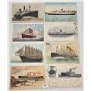 Image 3 : Transportation - International Ships & Ocean Liner Postcards 28