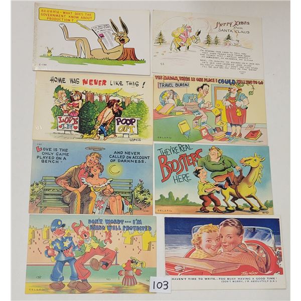 Comic - Humor Postcards Approx. 270