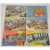 Image 1 : Large Letter Linen Postcards 60
