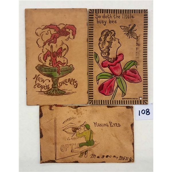 Novelty - Leather Postcards 36